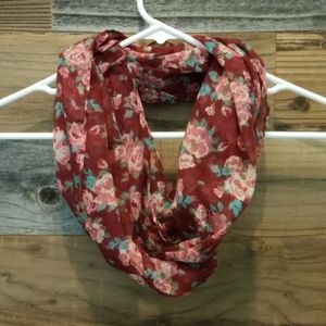 Floral Infinity Scarf